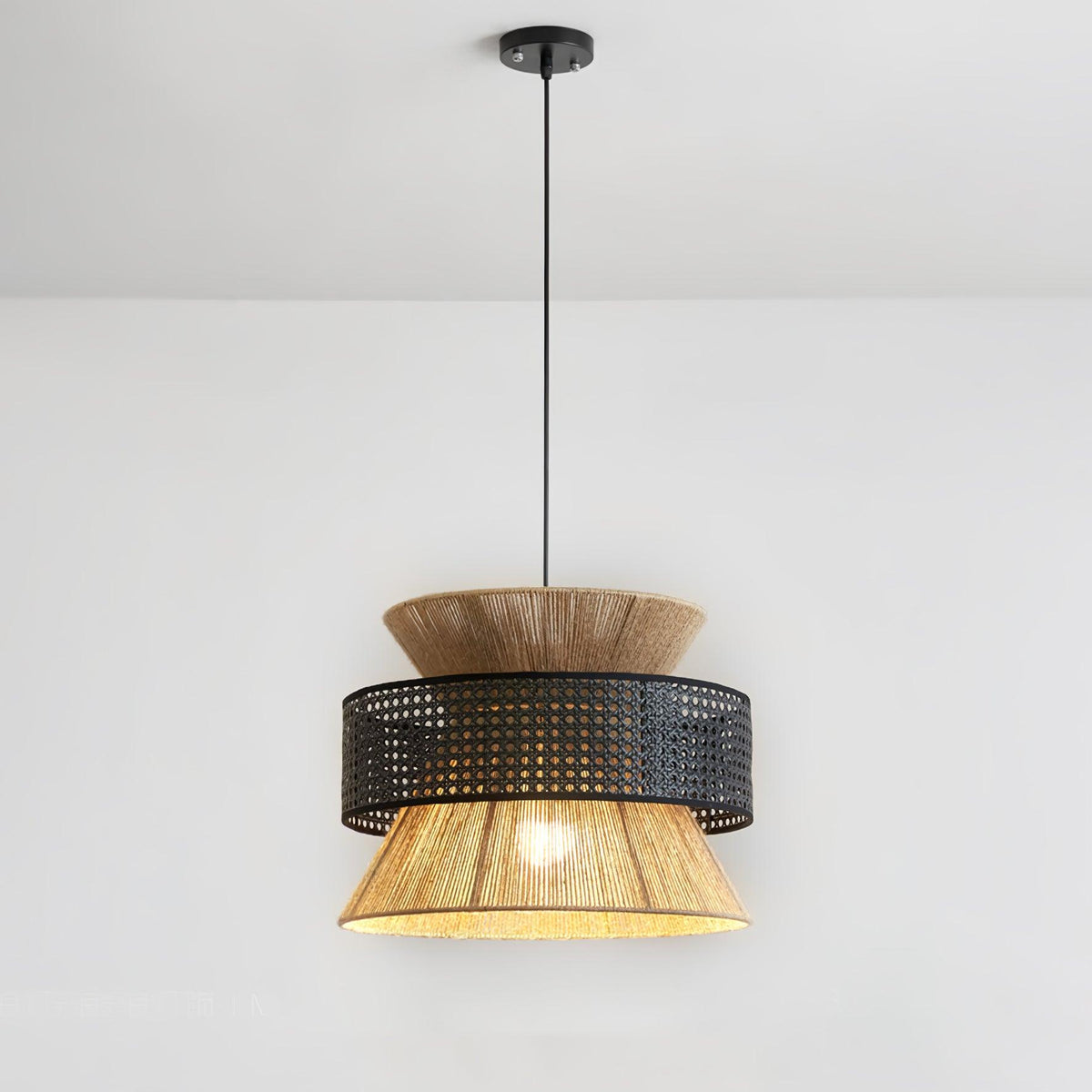 Aria bohemian hanglamp van bamboe