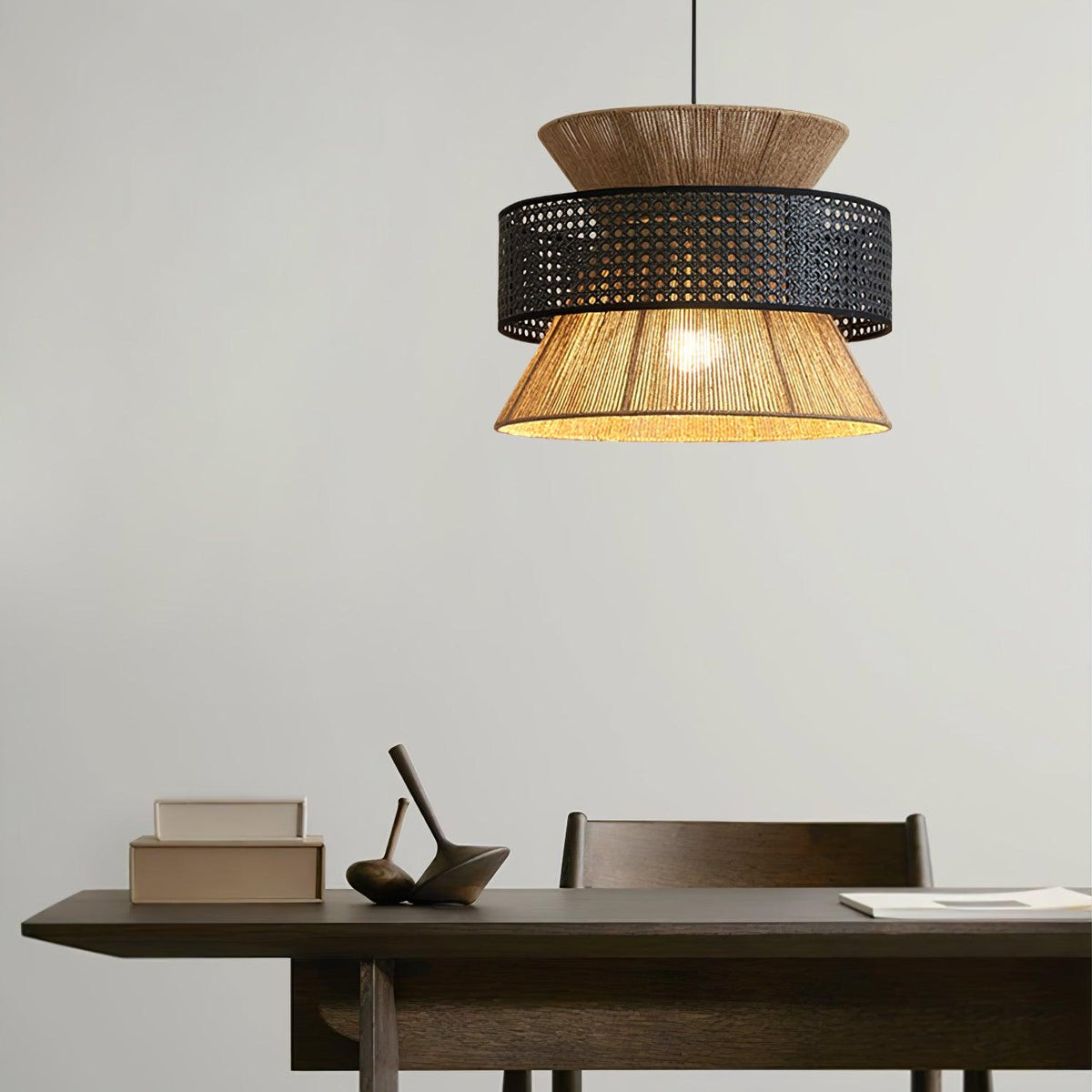 Aria bohemian hanglamp van bamboe
