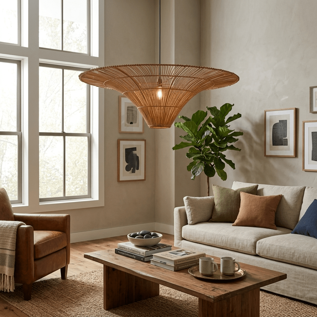 Rotan hanglamp