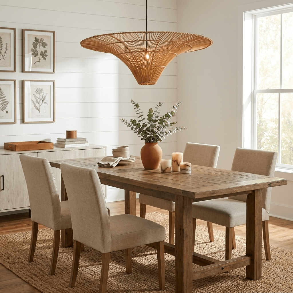 Rotan hanglamp