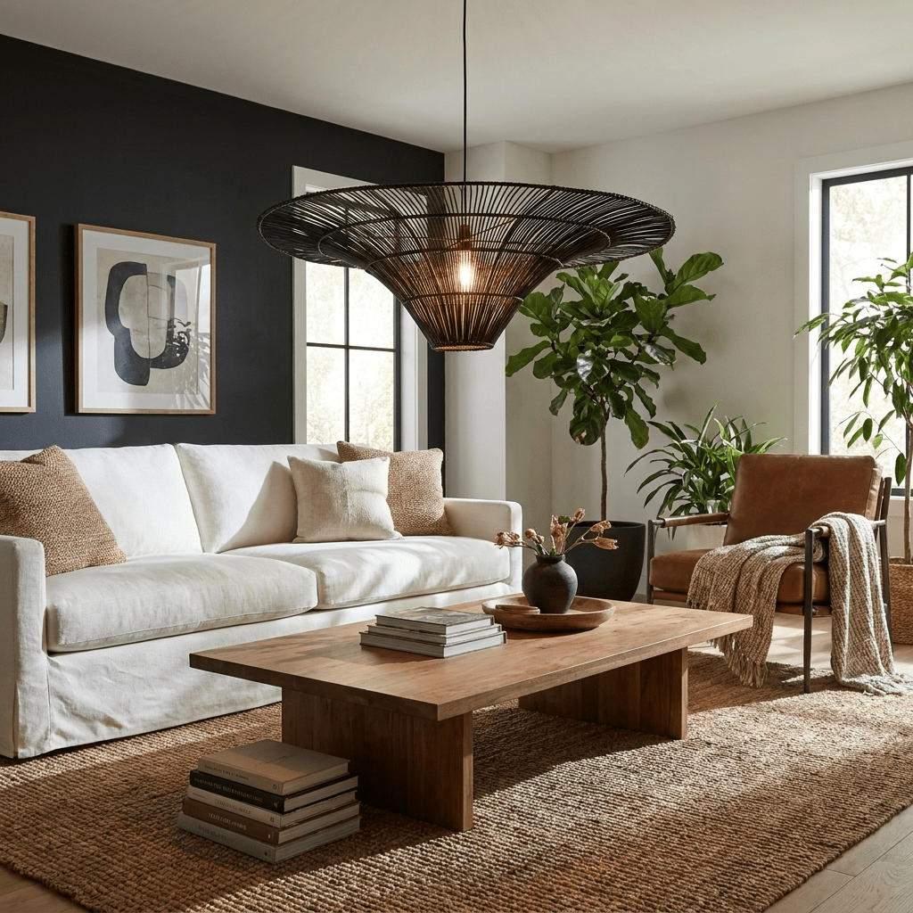 Rotan hanglamp