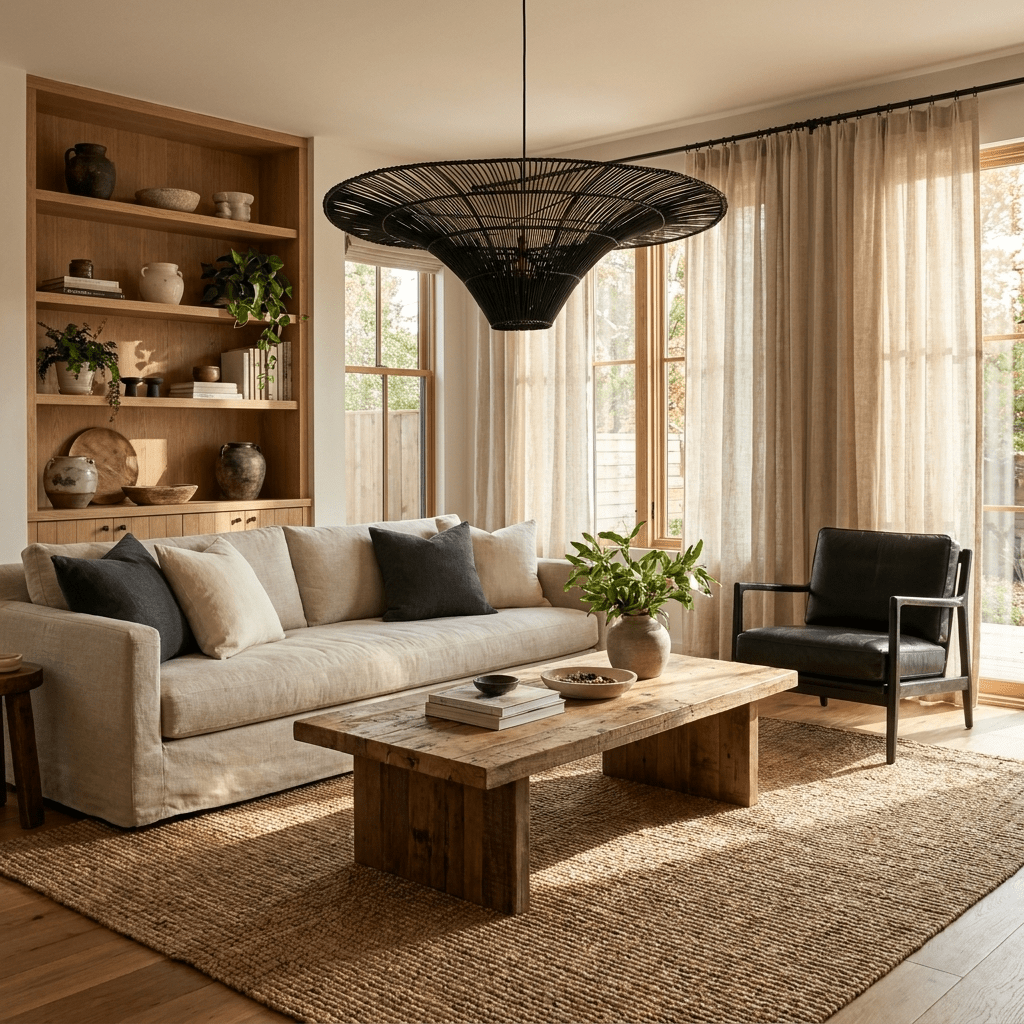 Rotan hanglamp