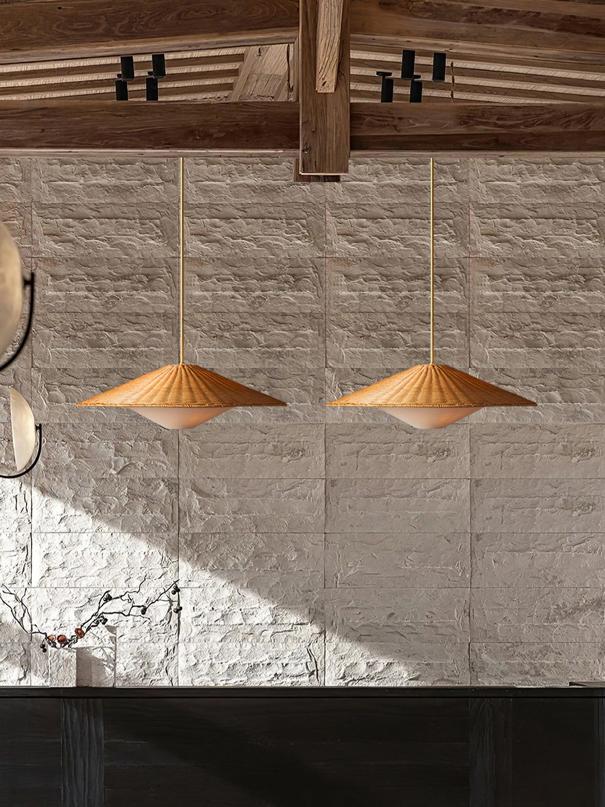 Kocan Rotan Minimalistische hanglamp