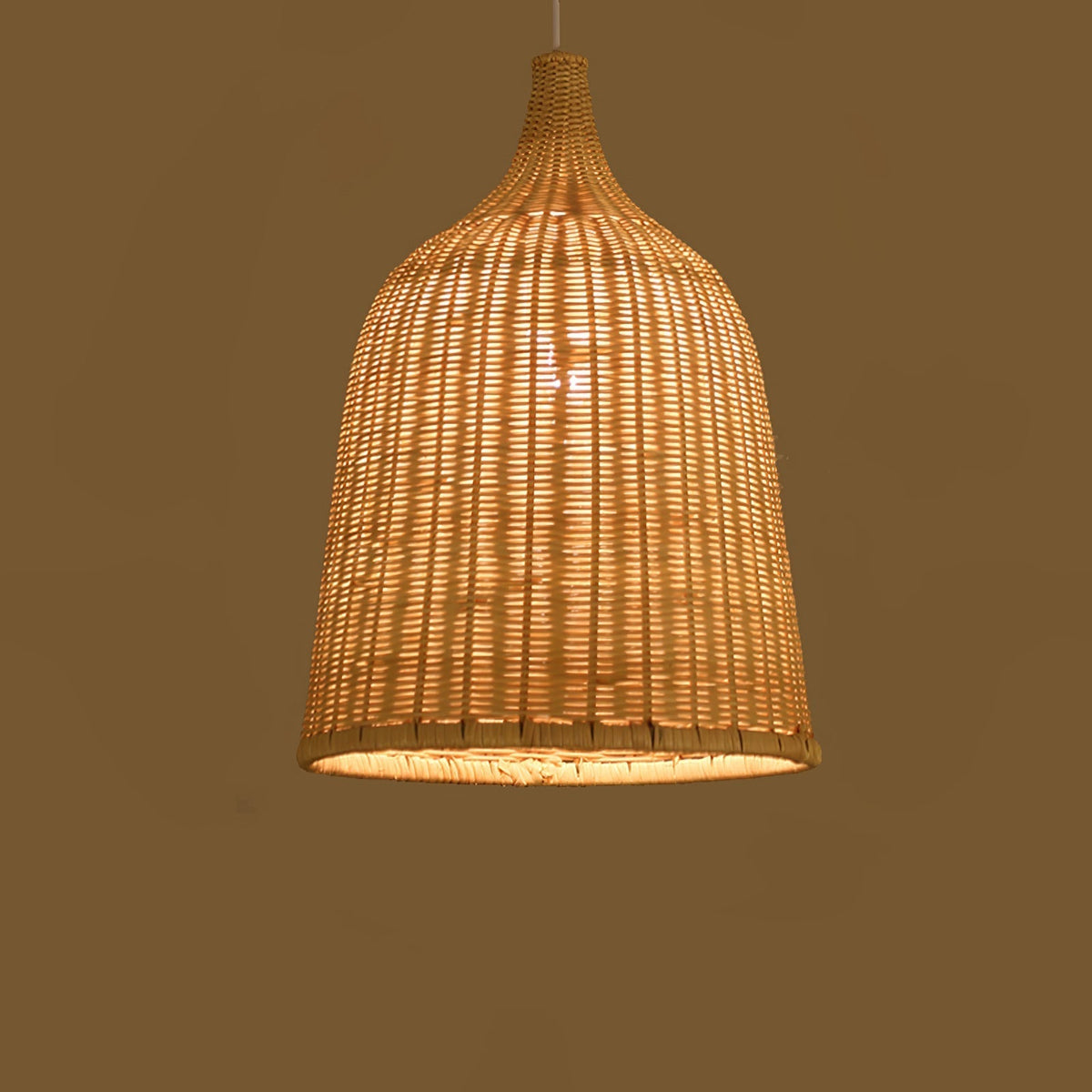 Ravisine rustieke hanglamp van rotan
