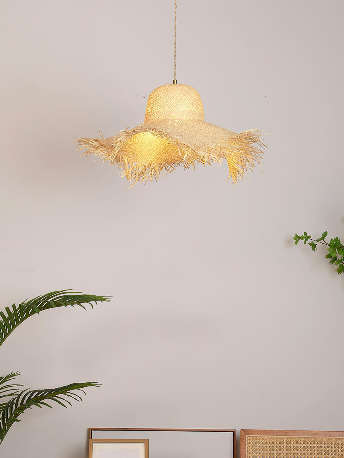 Vocan Rotan Vintage hanglamp
