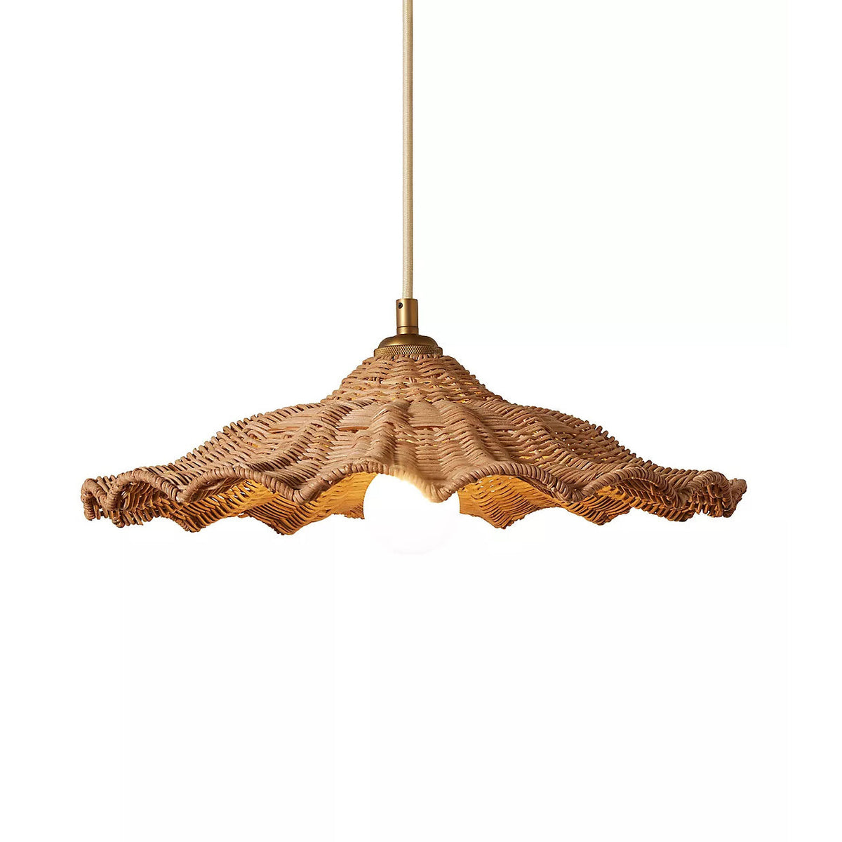 Canoiella hanglamp van rotan
