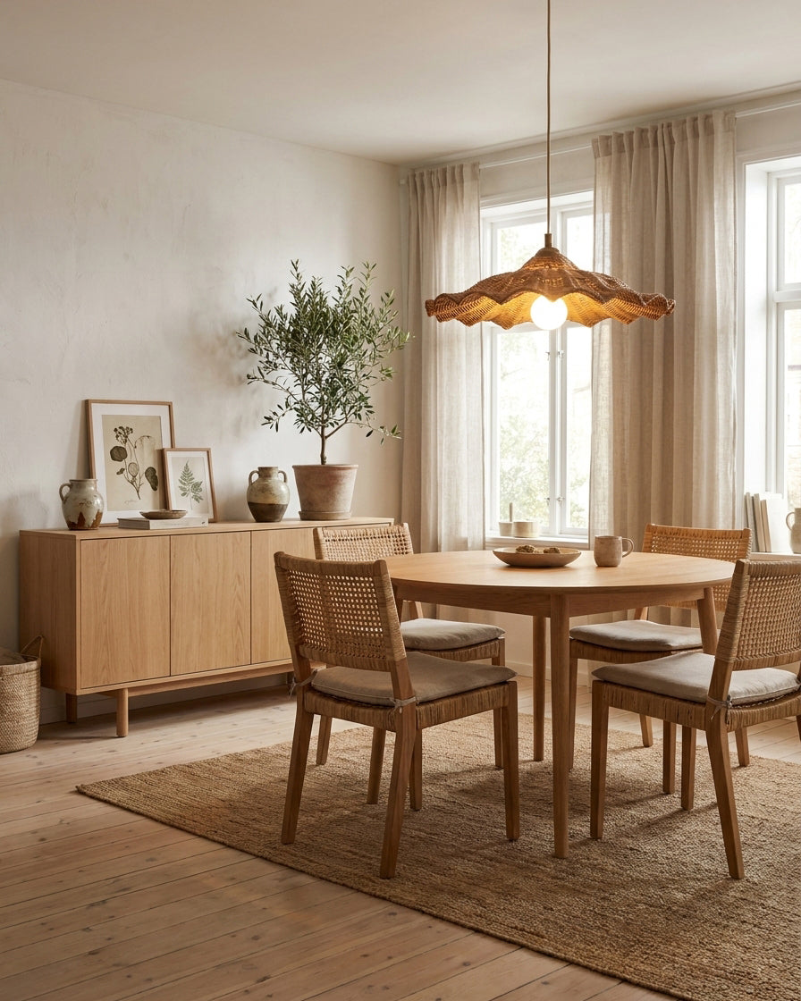 Canoiella hanglamp van rotan