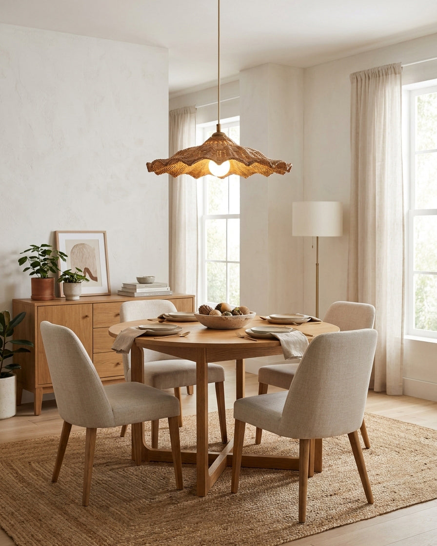Canoiella hanglamp van rotan