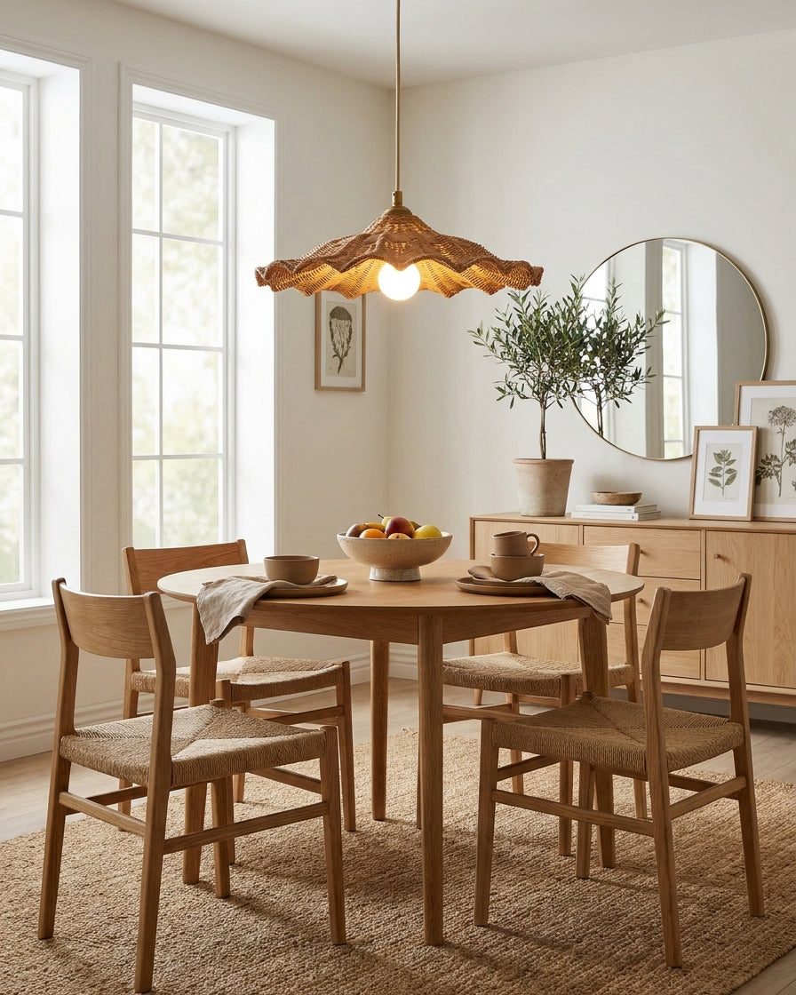 Canoiella hanglamp van rotan