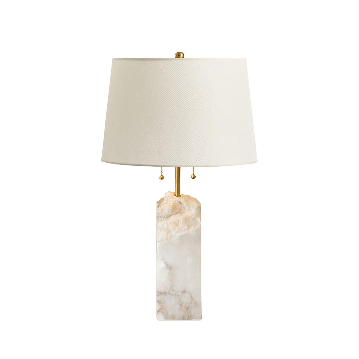 Gaveth Minimalistische tafellamp in albast