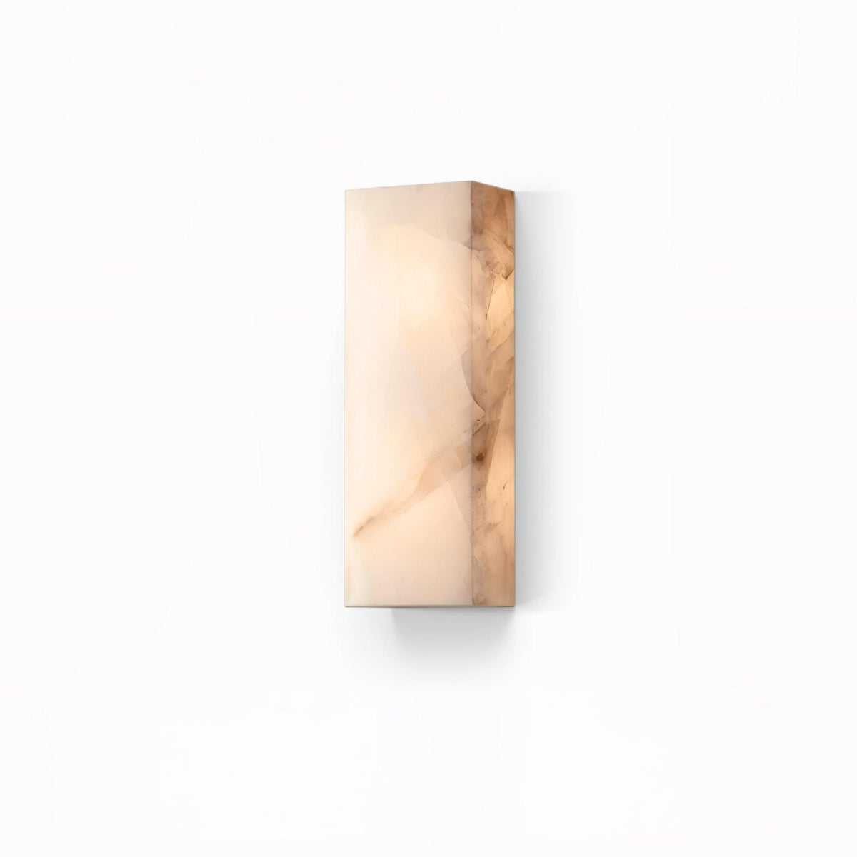 Eirivise Minimalistische buitenwandlamp van albast