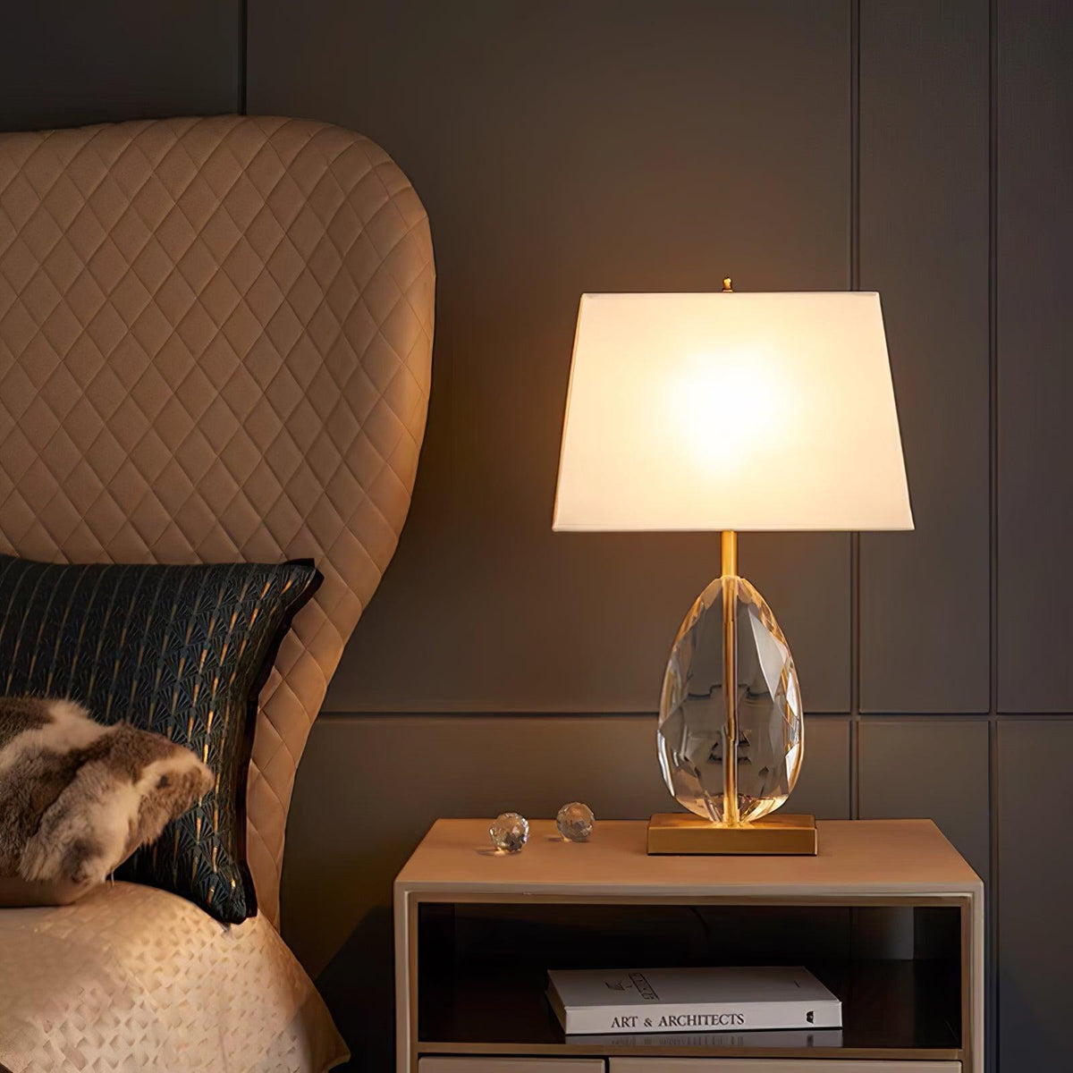 Ulliryre luxe kristallen tafellamp