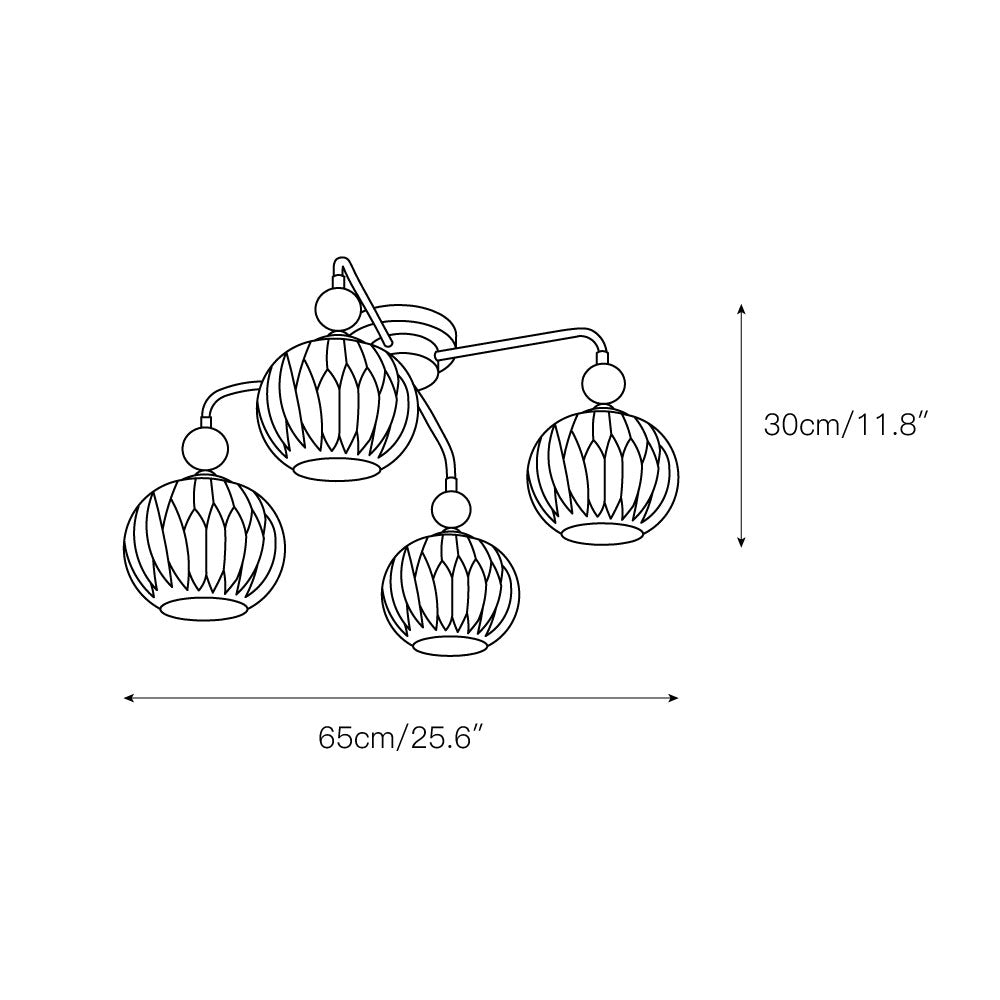 Orelalora plafondlamp