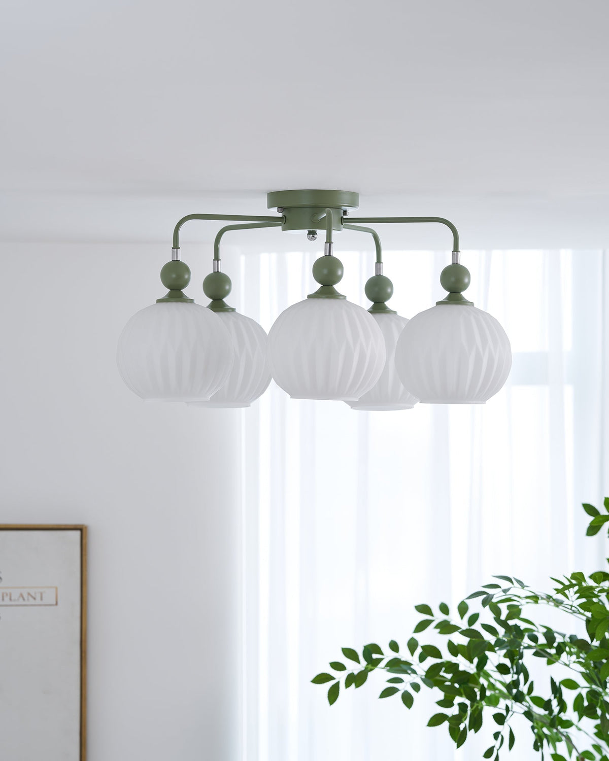 Viphaan Nordic keramische plafondlamp
