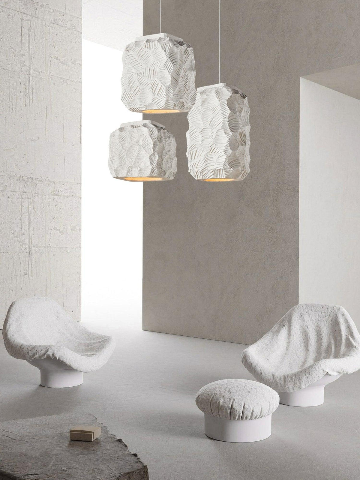 Olsilel hanglamp met individuele creativiteit en geometrische hars