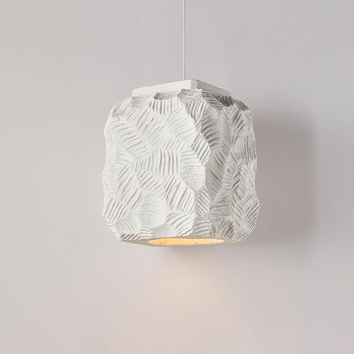 Olsilel hanglamp met individuele creativiteit en geometrische hars