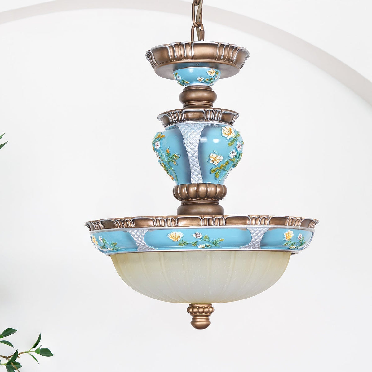 Galdo Retro hanglamp van hars