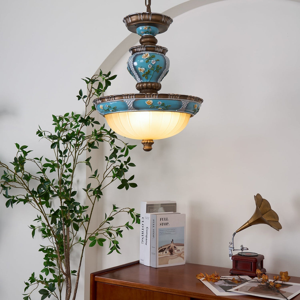 Galdo Retro hanglamp van hars