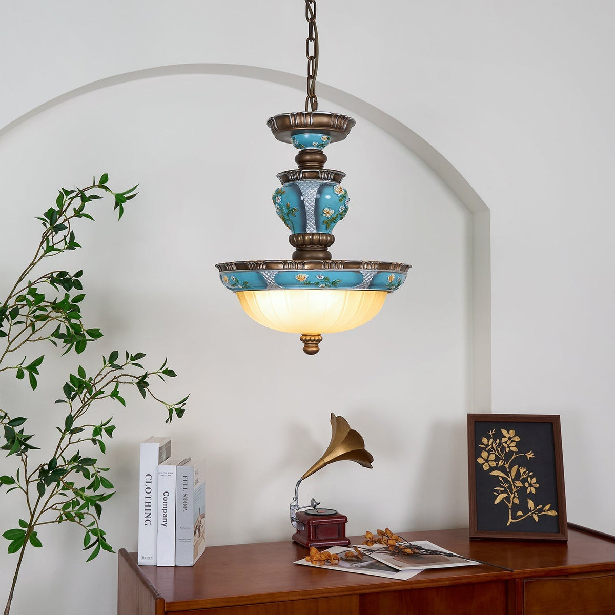Galdo Retro hanglamp van hars