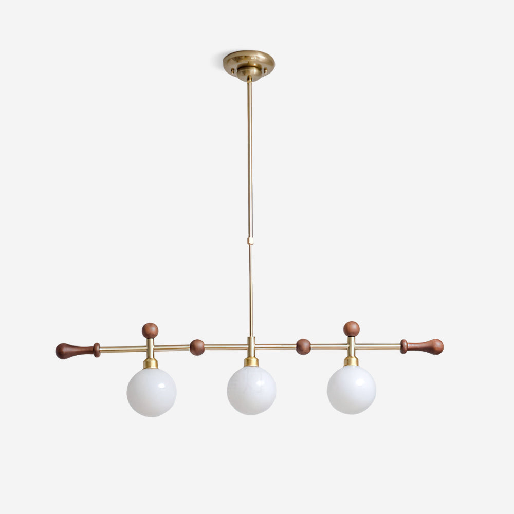 Kroonluchter Lineaire bollen LED/Gloeilamp voor Eetkamer Keuken Island
