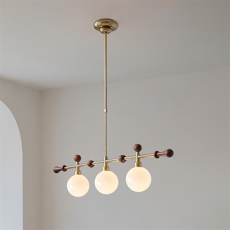 Kroonluchter Lineaire bollen LED/Gloeilamp voor Eetkamer Keuken Island