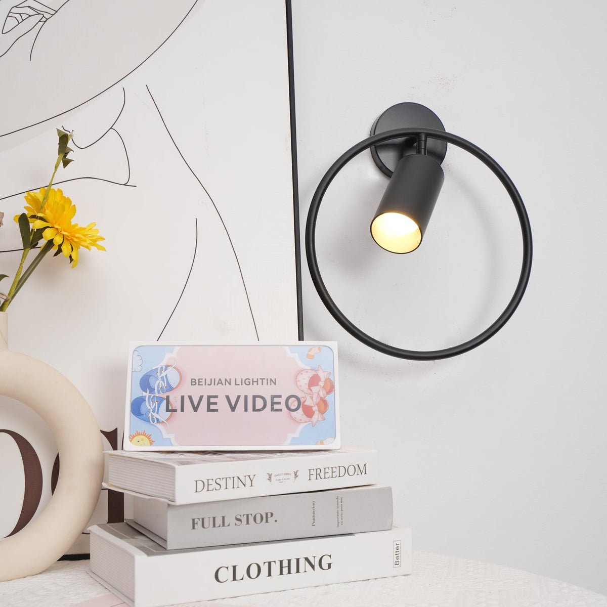 Ardineria wandlamp Modern Minimalistisch Metaal