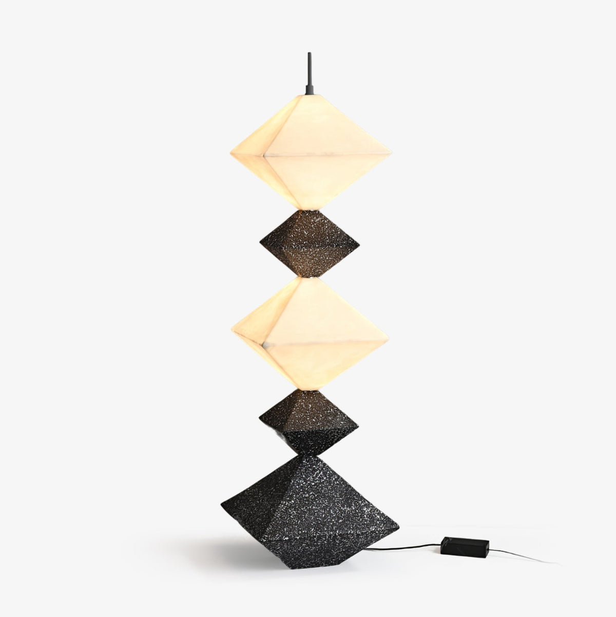 GeoGlow Rhombus Cube vloerlamp