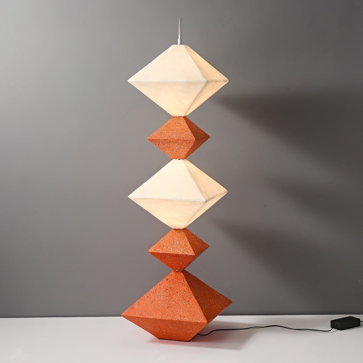 GeoGlow Rhombus Cube vloerlamp