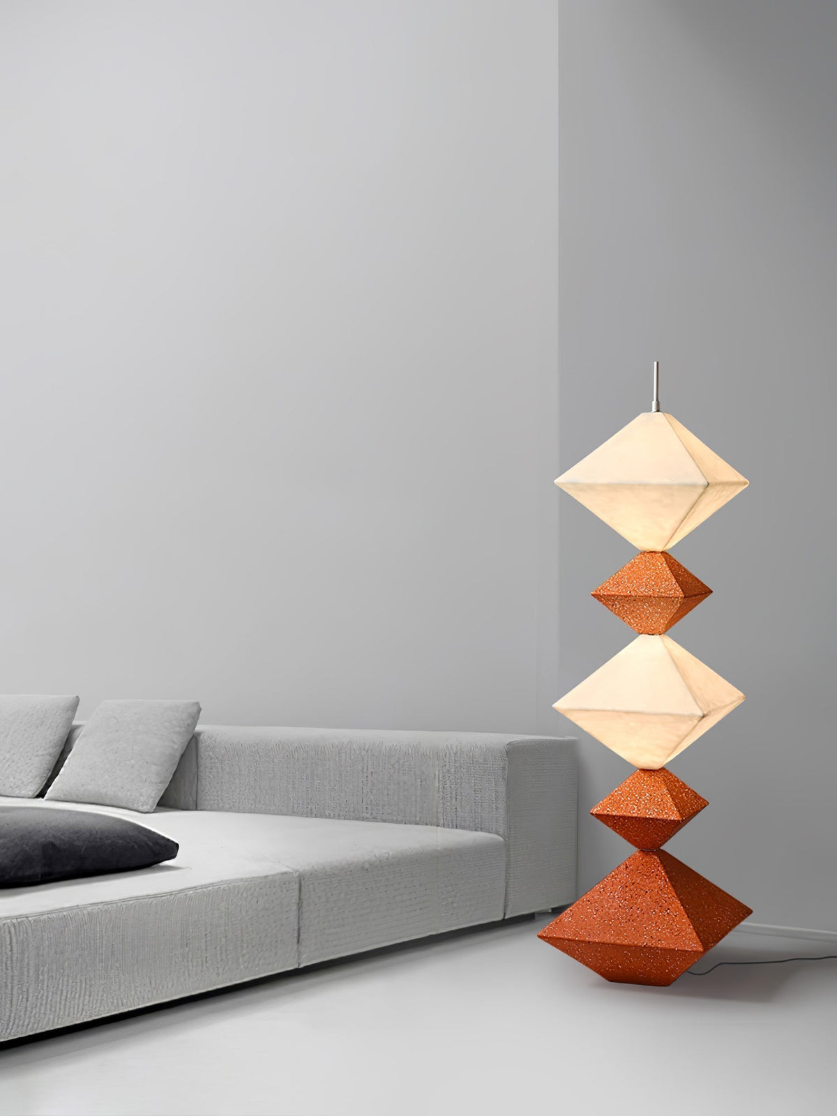GeoGlow Rhombus Cube vloerlamp