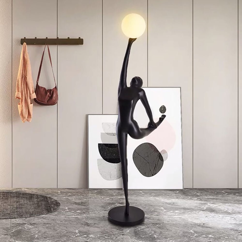 Lyrielle vloerlamp Ballerina in zwart