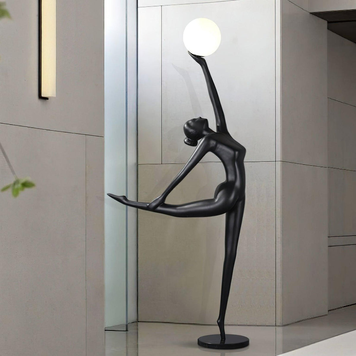 Lyrielle vloerlamp Ballerina in zwart