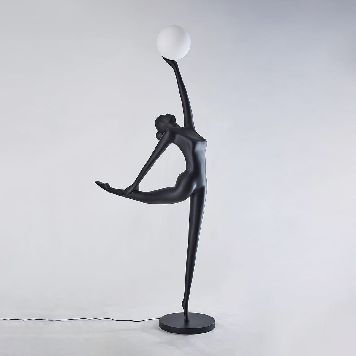 Lyrielle vloerlamp Ballerina in zwart