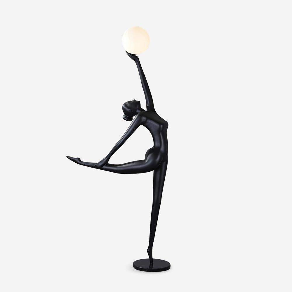 Lyrielle vloerlamp Ballerina in zwart