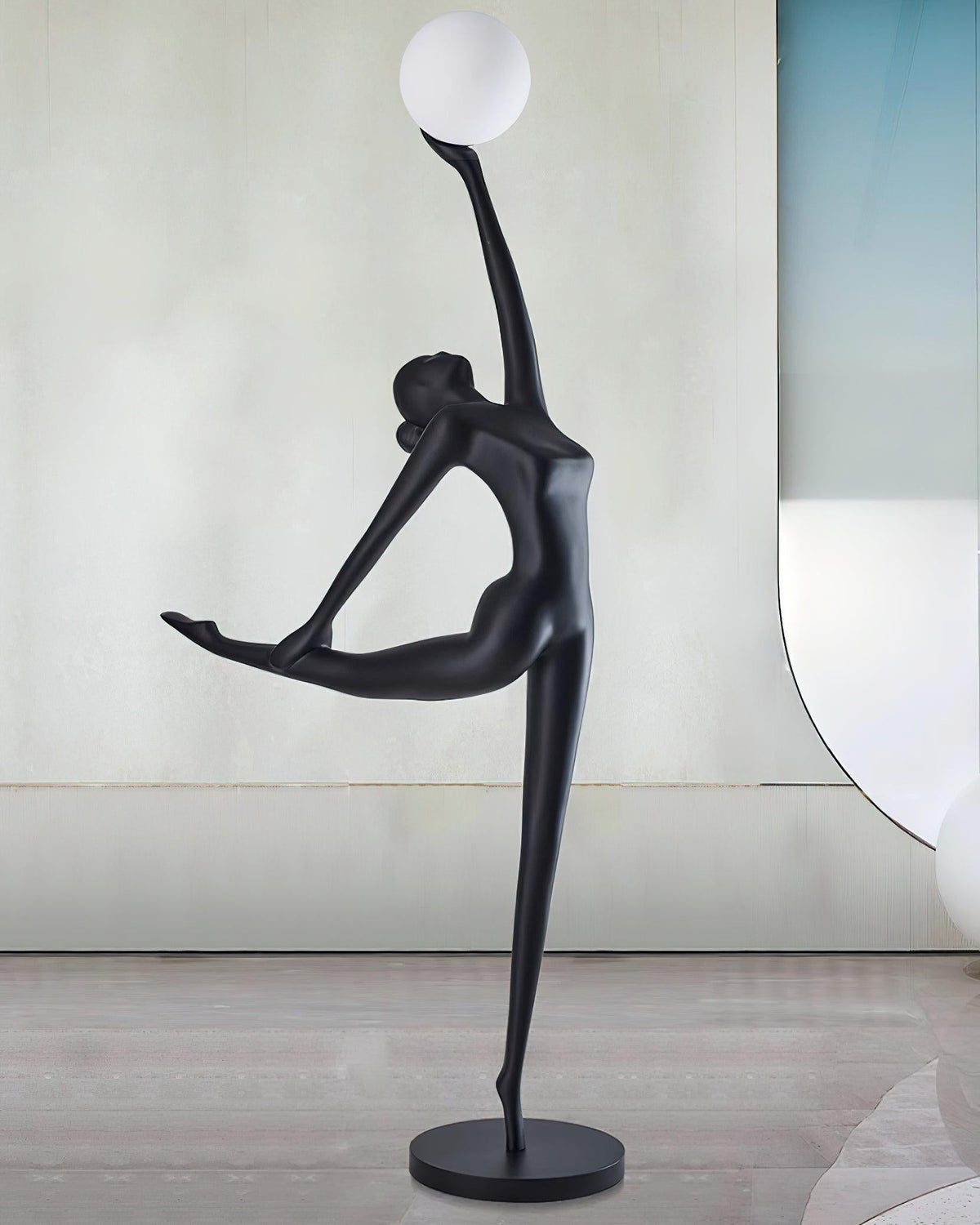 Lyrielle vloerlamp Ballerina in zwart