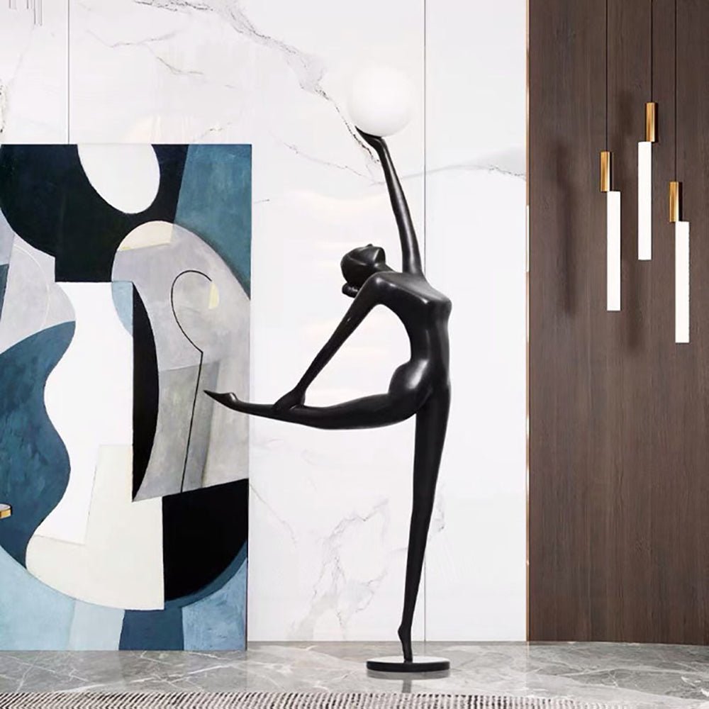 Lyrielle vloerlamp Ballerina in zwart