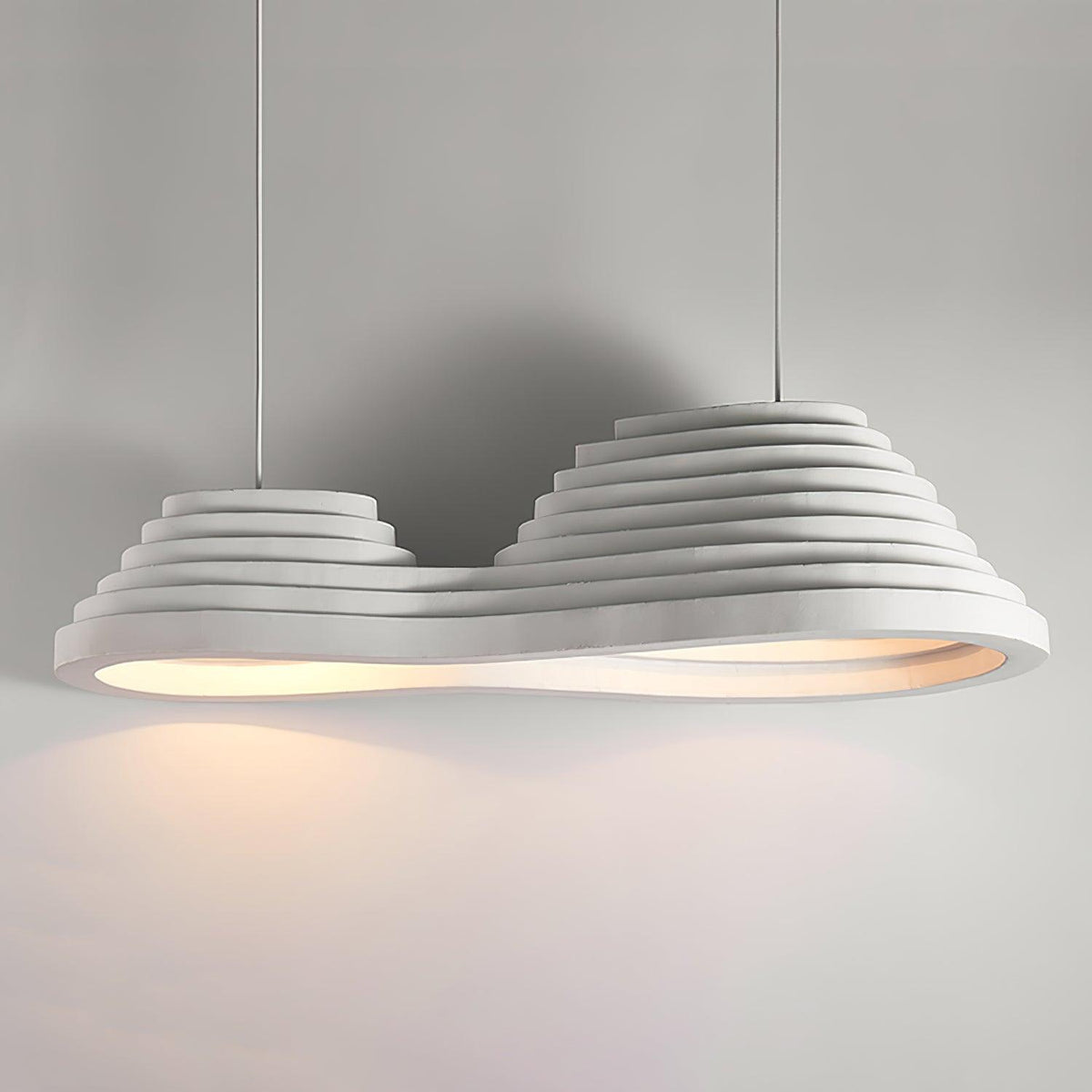 Niruise minimalistische hanglamp van hars