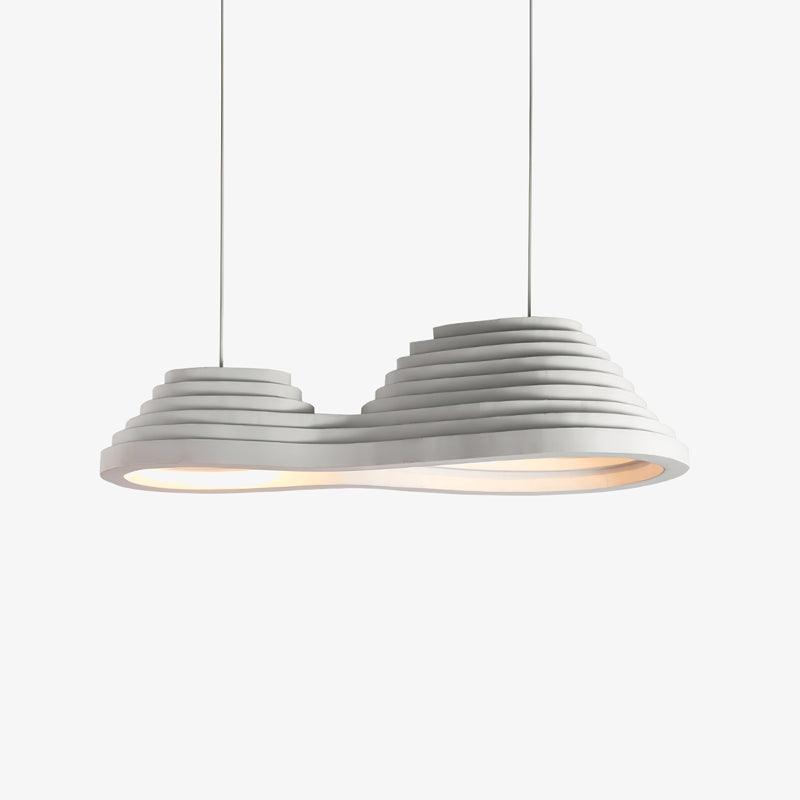 Niruise minimalistische hanglamp van hars
