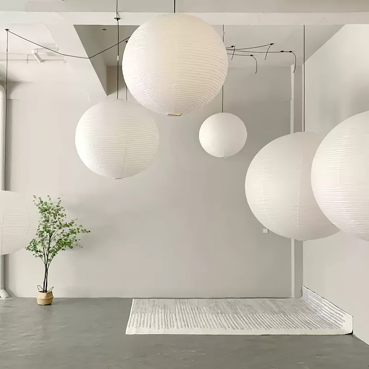 Kalemu Vintage hanglamp van muzelijn papier