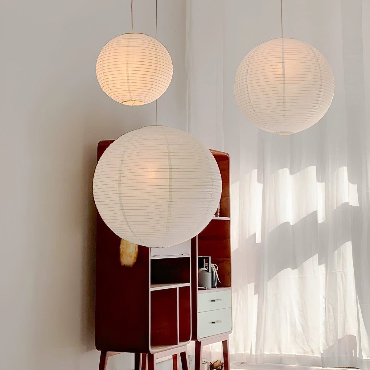 Kalemu Vintage hanglamp van muzelijn papier