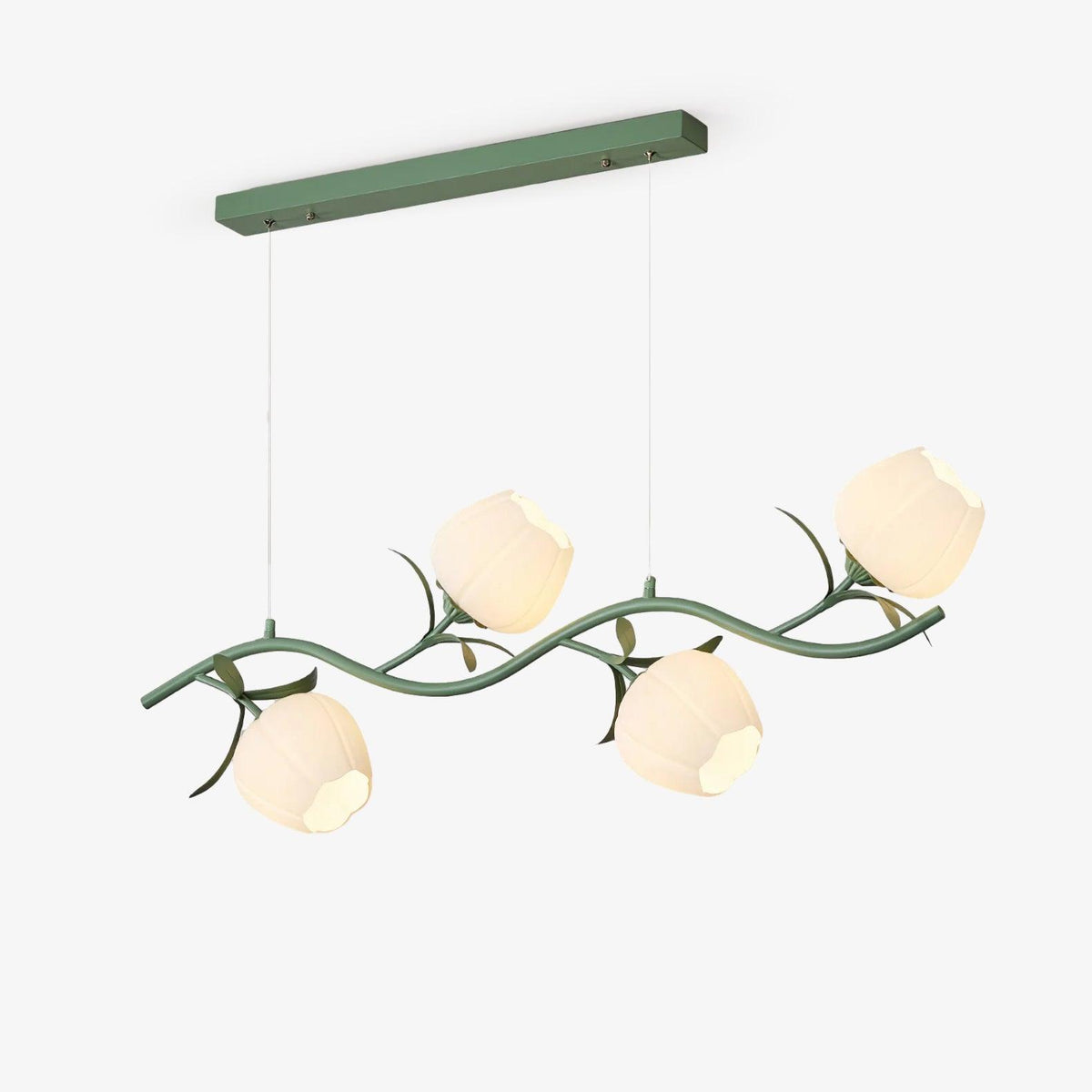 Liorareon Kroonluchter Bloemmotief glas
