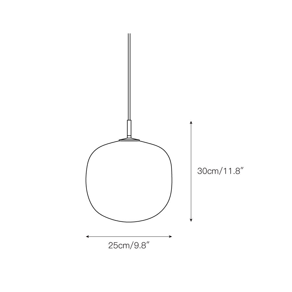 Opeal hanglamp