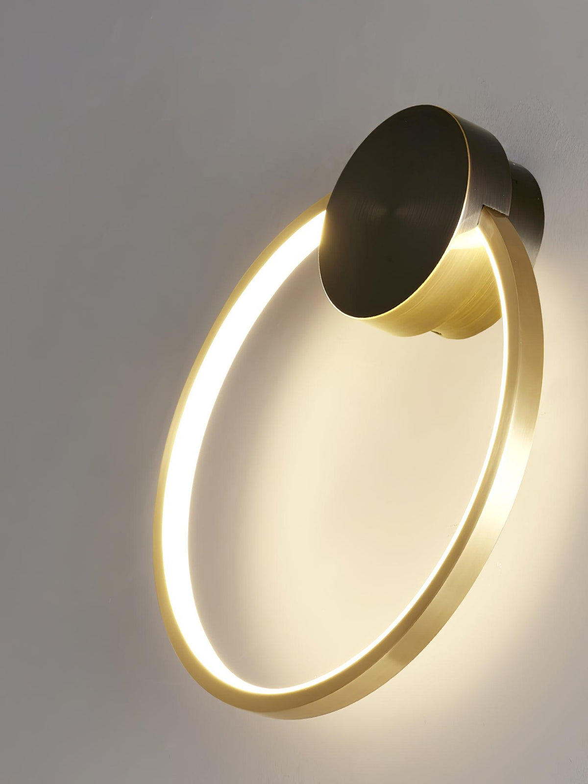 Oriaenne wandlamp Moderne Minimalistische Ringvormige LED messing Metaal