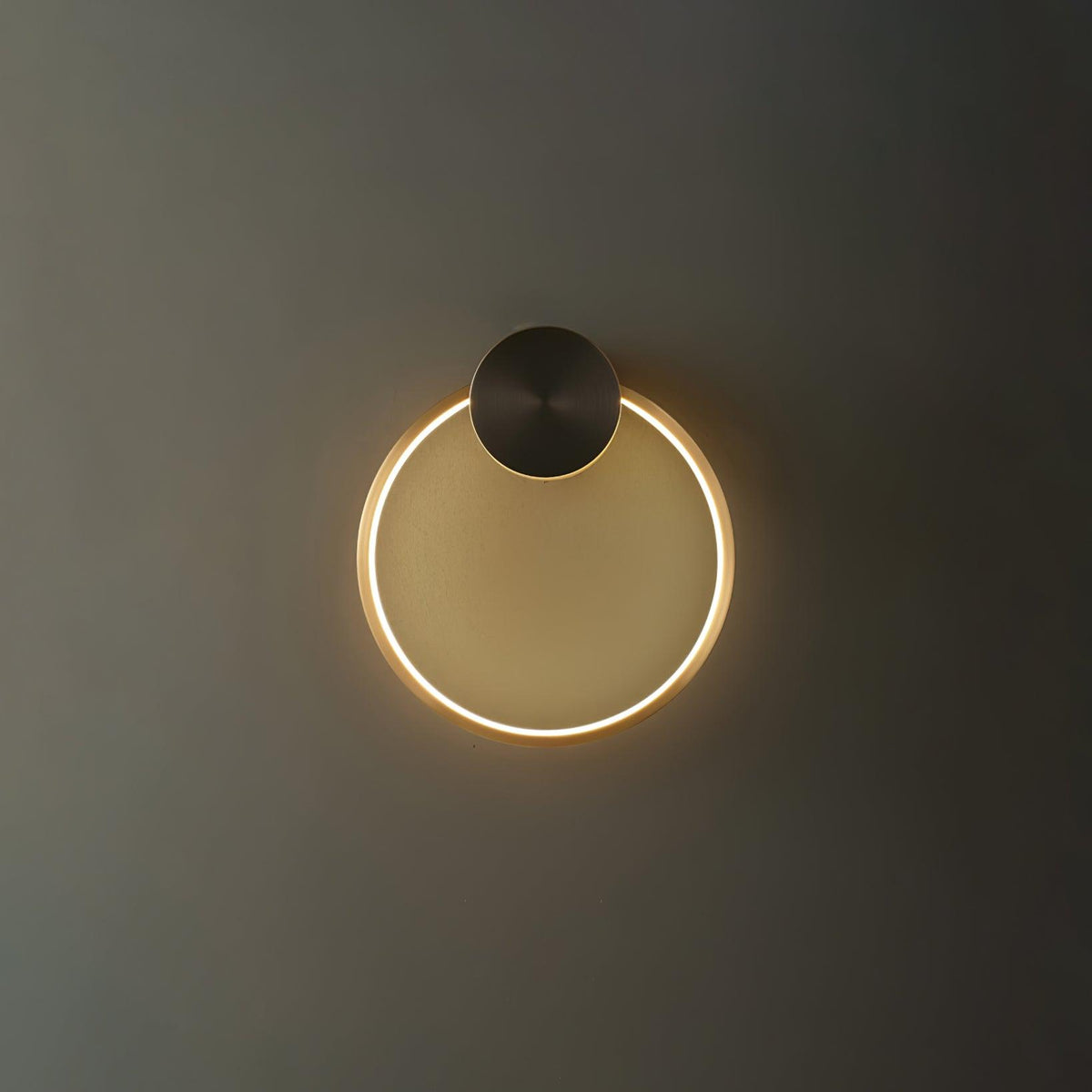 Oriaenne wandlamp Moderne Minimalistische Ringvormige LED messing Metaal