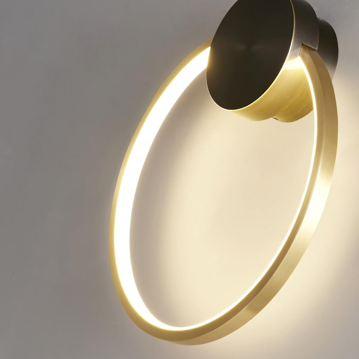 Oriaenne wandlamp Moderne Minimalistische Ringvormige LED messing Metaal