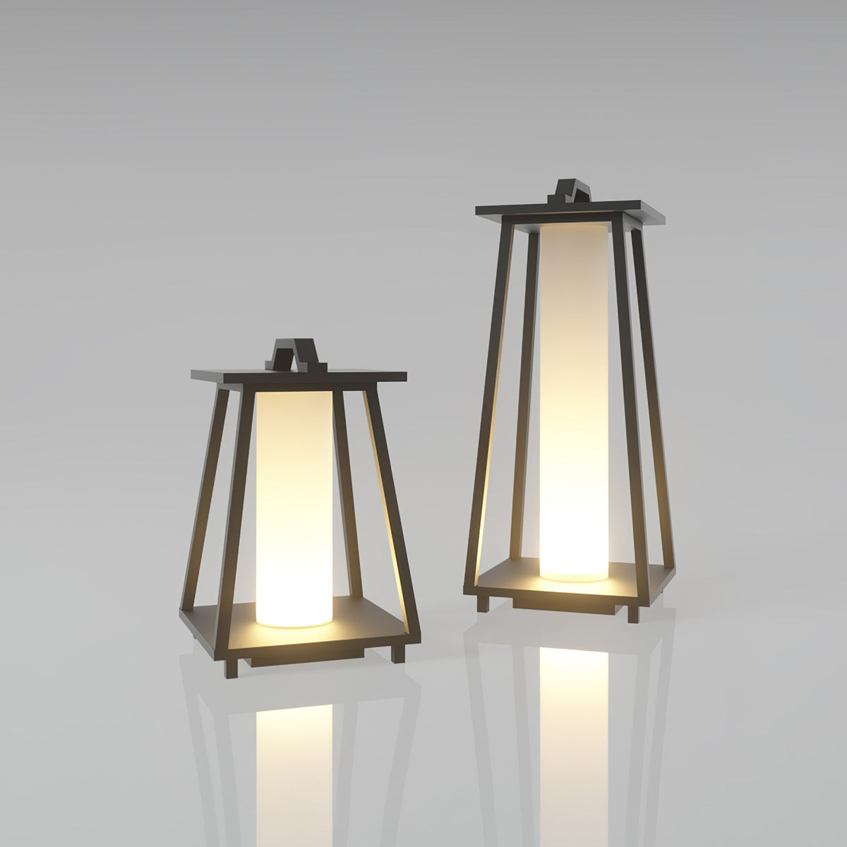 Syphae trapezoidvormige draagbare buitenlamp