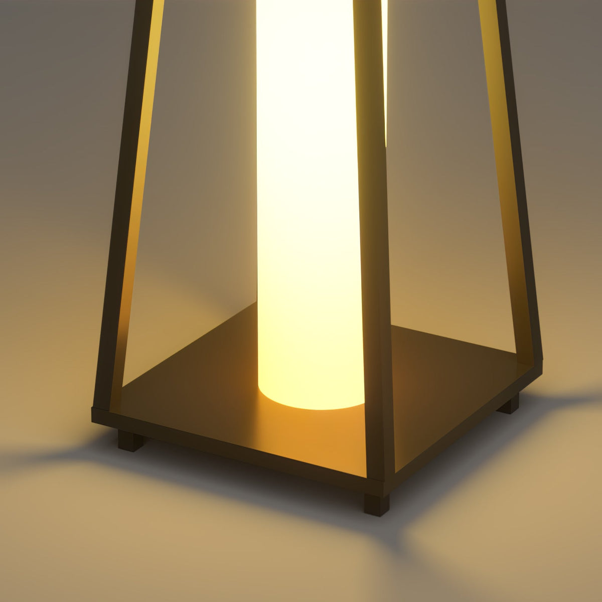 Syphae trapezoidvormige draagbare buitenlamp