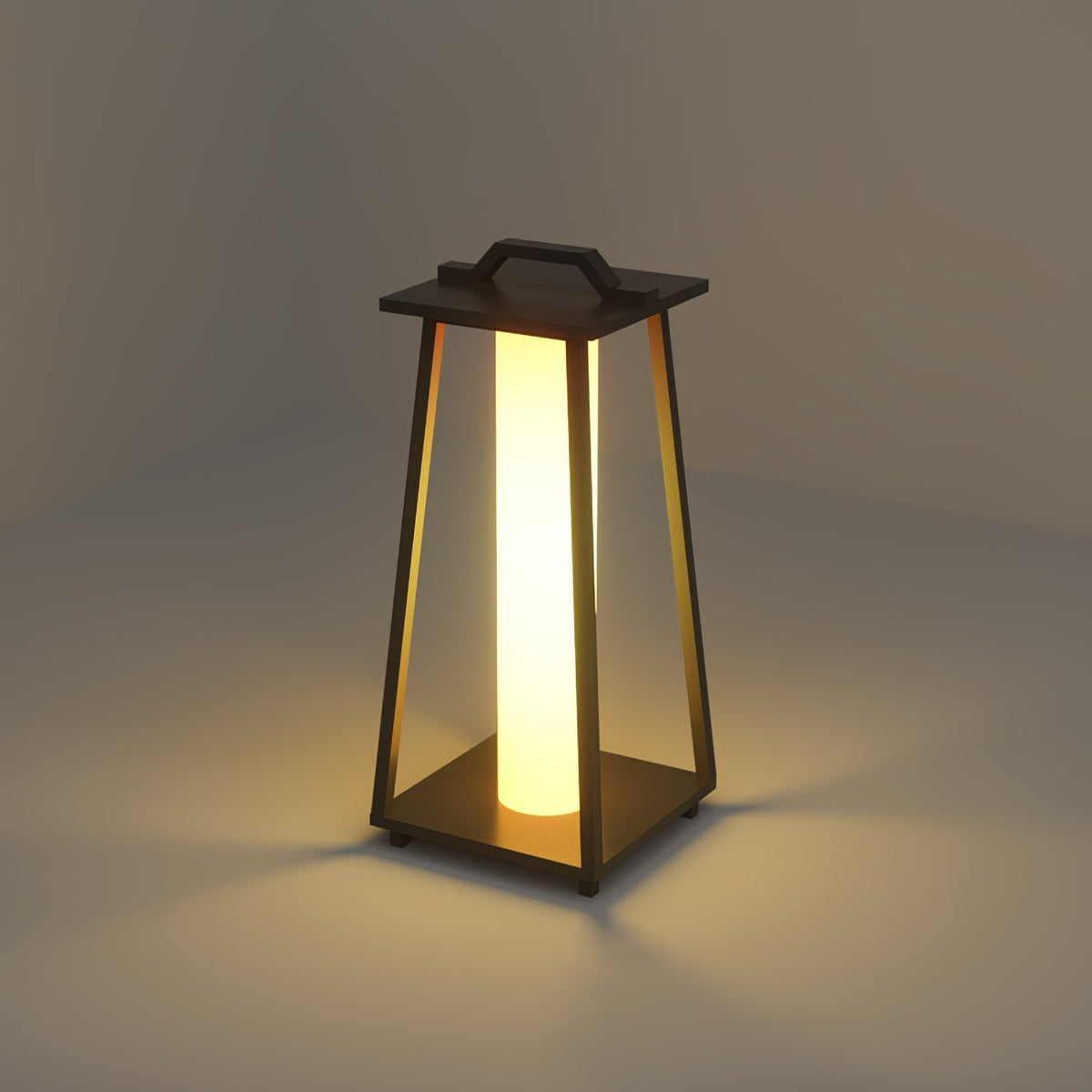 Syphae trapezoidvormige draagbare buitenlamp