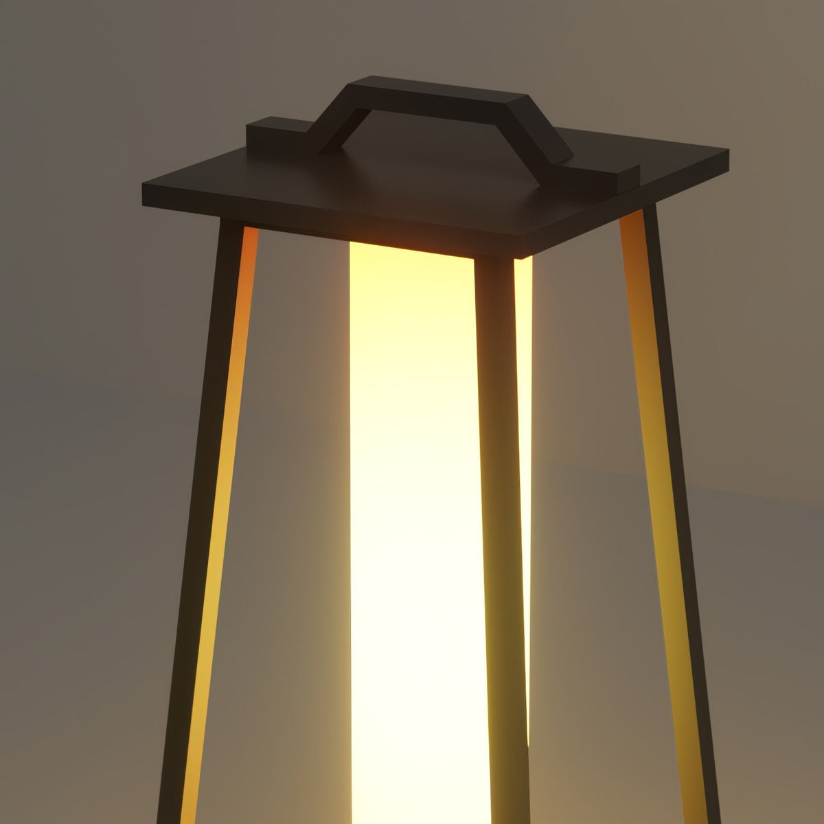 Syphae trapezoidvormige draagbare buitenlamp