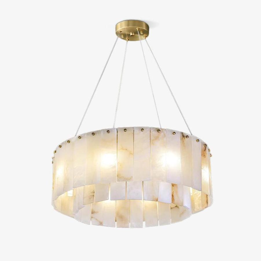 Dovin hanglamp van albast