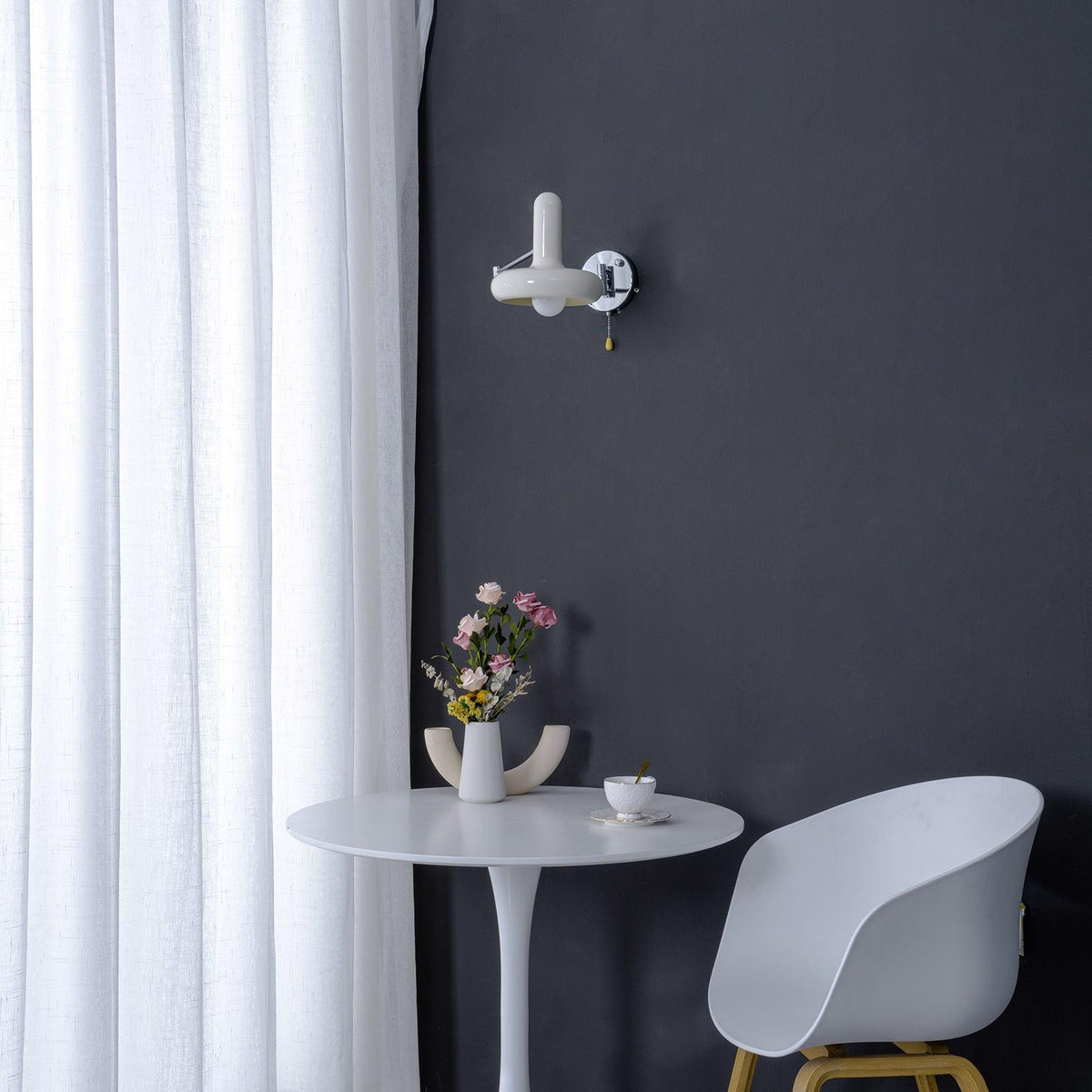 Ferinielle wandlamp Noordse kunst Rocker Metaal